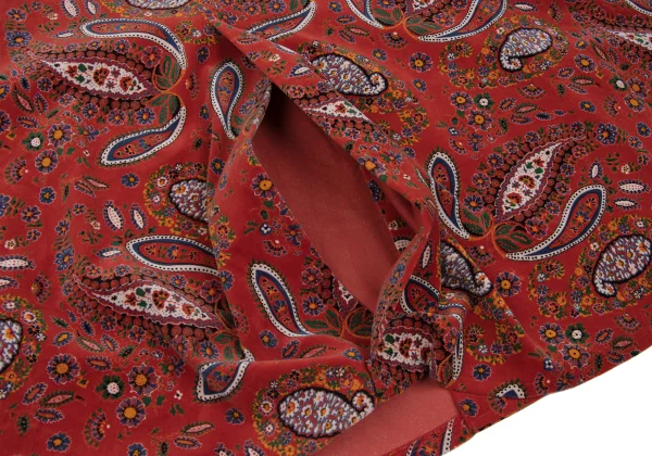 KENZO Cotton Floral Print Wrap Skirt K-166390_010