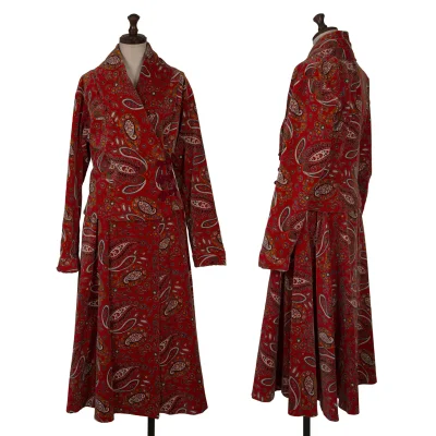 KENZO Cotton Floral Print Jacket & Skirt