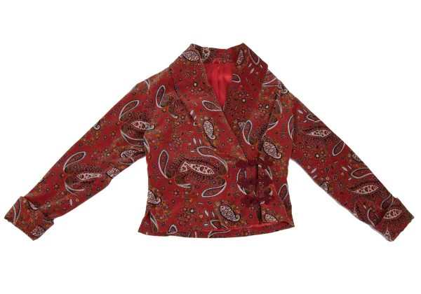 KENZO Cotton Floral Print Jacket & Skirt K-166391_003