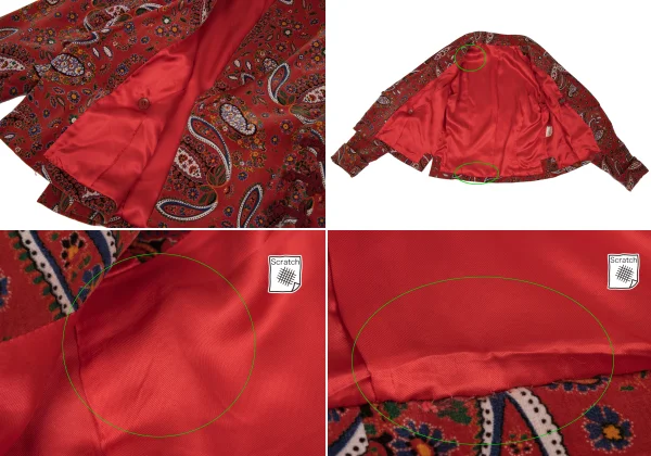 KENZO Cotton Floral Print Jacket & Skirt K-166391_010