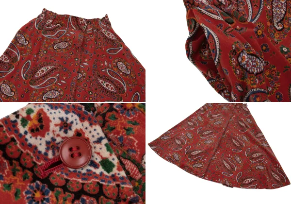 KENZO Cotton Floral Print Jacket & Skirt K-166391_014