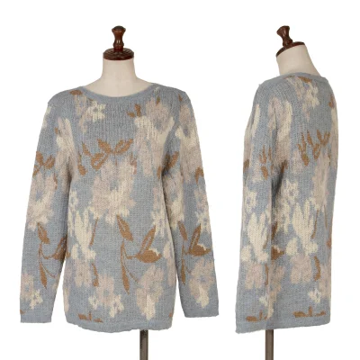 KENZO Botanical Jacquard Knit Sweater