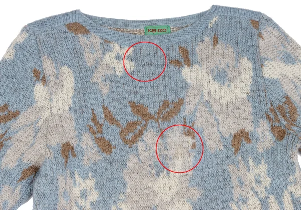 KENZO Botanical Jacquard Knit Sweater K-166393_003