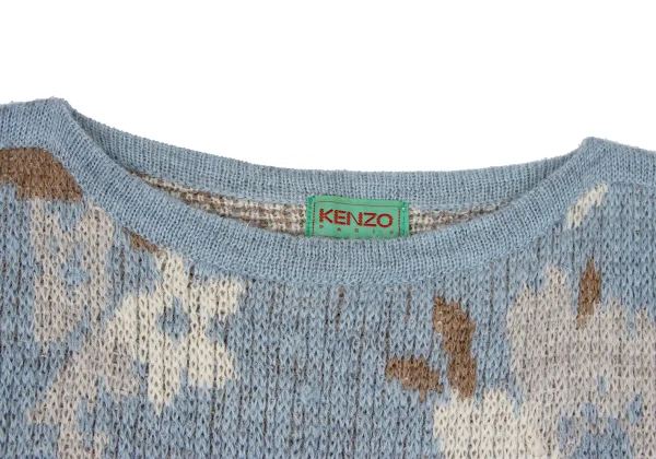 KENZO Botanical Jacquard Knit Sweater K-166393_006