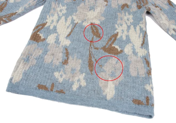 KENZO Botanical Jacquard Knit Sweater K-166393_011