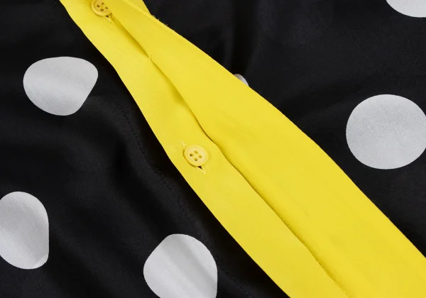 GIANNI VERSACE Silk Taping Dot Shirt K-166394_009