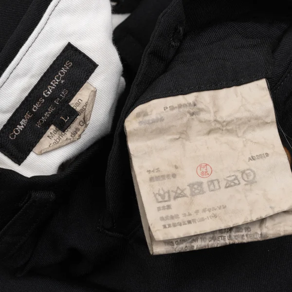 COMME des GARCONS HOMME PLUS Poly Straight Pants K-166396_012