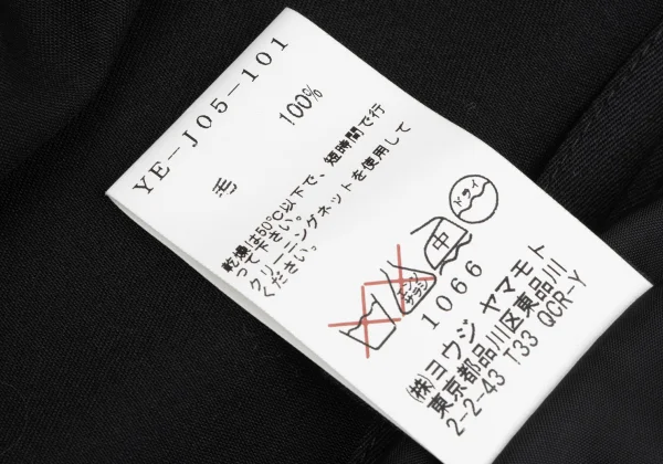 Y's Wool Stand Collar Jacket K-166397_015