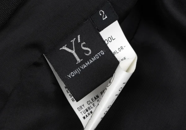 Y's Wool Stand Collar Jacket K-166397_016