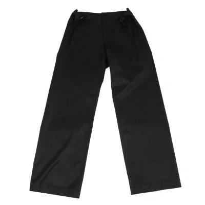Y's Wool Side Belted Pants