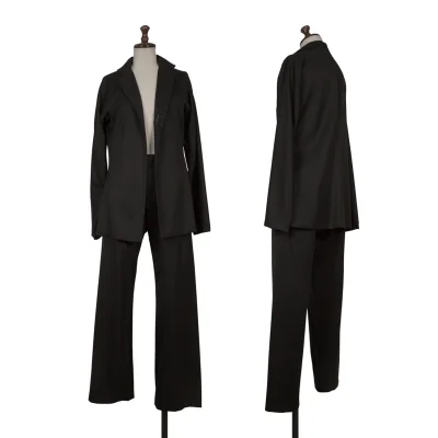 Y's Wool Stand Collar Jacket & Pants