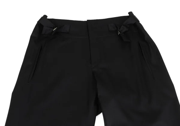 ワイズY's ウールスタンドカラーラグランセットアップ 黒2 3 K-166399_013