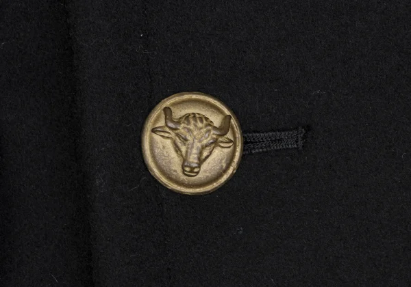 Jean Paul GAULTIER HOMME Wool Cow Metal Button Coat K-166400_008