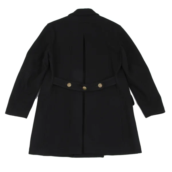 Jean Paul GAULTIER HOMME Wool Cow Metal Button Coat K-166400_012