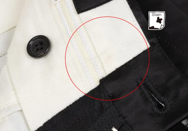 COMME des GARCONS Cutting Satin Pants K-166401_006