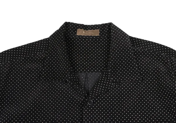 Y's for men Dot Cause Open Collar Shirt K-166404_003