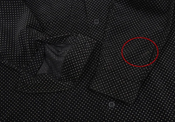 Y's for men Dot Cause Open Collar Shirt K-166404_009