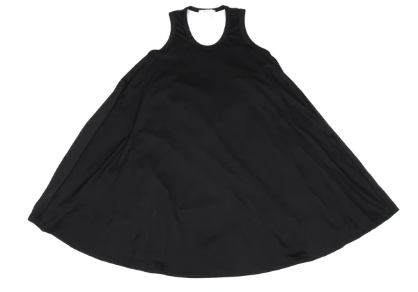 COMME des GARCONS Checker Draped Switching Stretch Dress K-166406_002