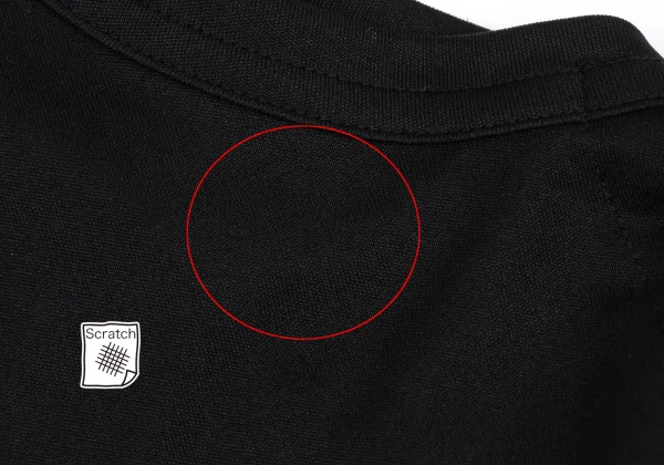 COMME des GARCONS Checker Draped Switching Stretch Dress K-166406_004