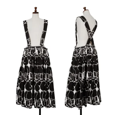 COMME des GARCONS Bearbrick Printed Strap Skirt