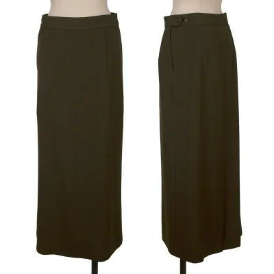 tricot COMME des GARCONS Wool Slit Long Skirt