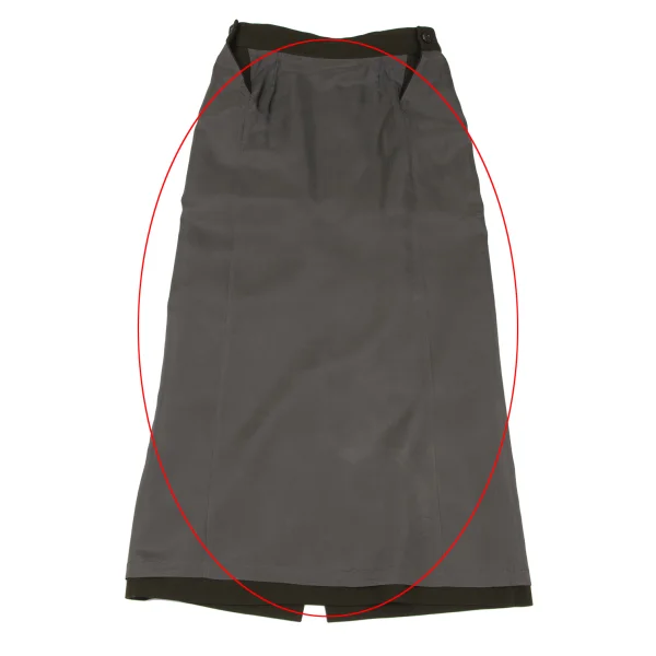 tricot COMME des GARCONS Wool Slit Long Skirt K-166408_014