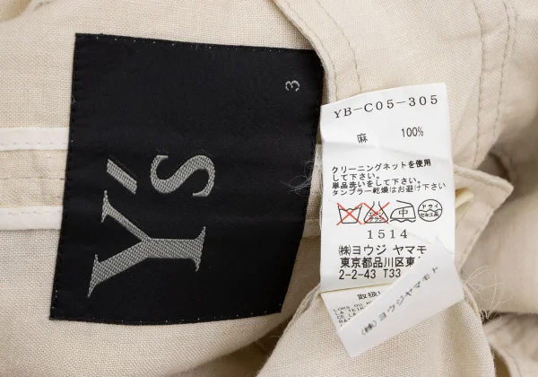 Y's Linen Shirt Coat K-166410_019