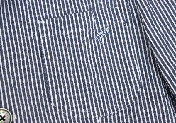 Papas+ Flag Embroidery Seersucker Stripe Jacket K-166411_006