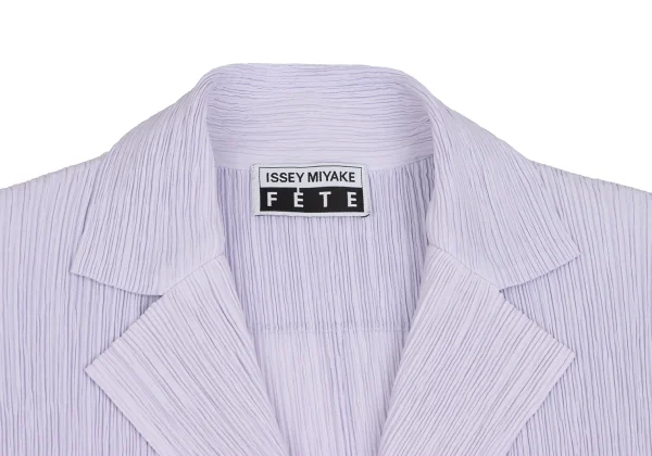 ISSEY MIYAKE FETE Crape Pleats Jacket K-166412_004