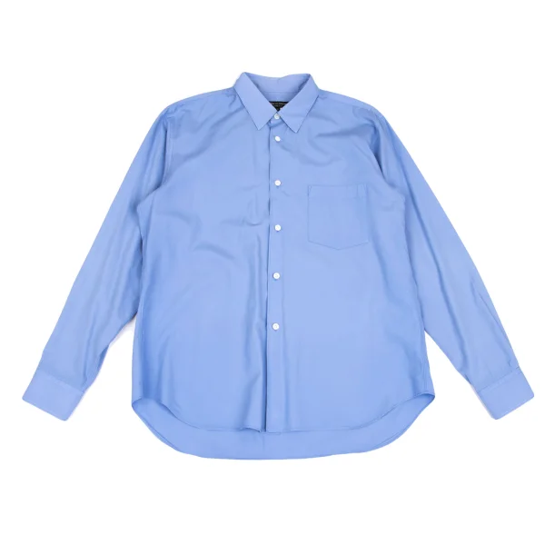 COMME des GARCONS HOMME PLUS Cotton Shirt Blue M K-166413_001