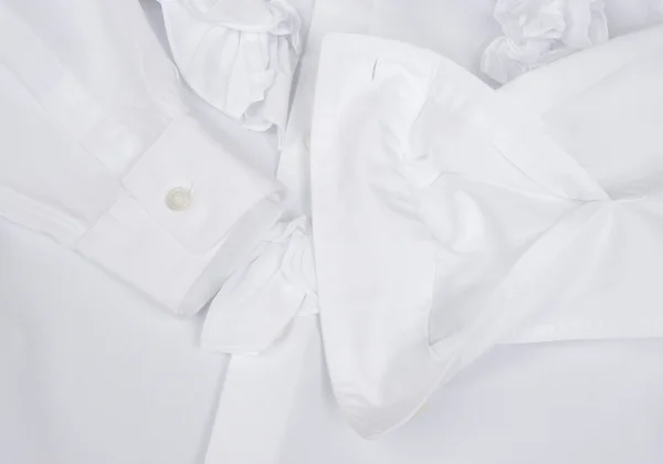COMME des GARCONS Frill Decoration Long Sleeve Shirt K-166414_009
