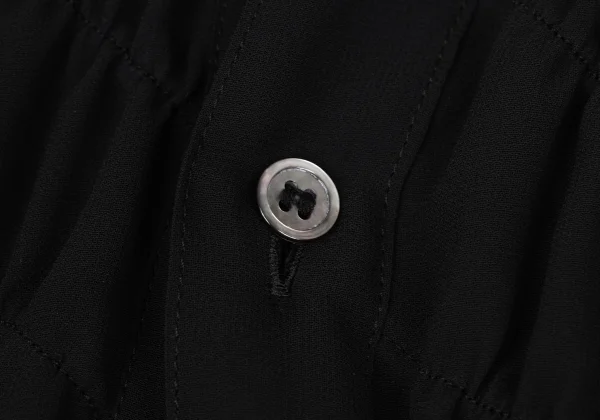 COMME des GARCONS See-through Shirred Blouse K-166415_005