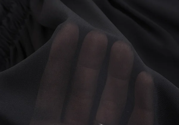 COMME des GARCONS See-through Shirred Blouse K-166415_012