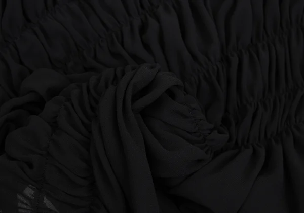 COMME des GARCONS See-through Shirred Blouse K-166415_013