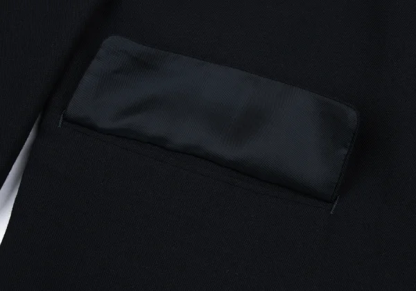 COMME des GARCONS HOMME Knit Collar Switching Jacket K-166416_011