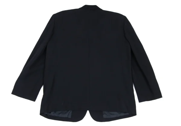 COMME des GARCONS HOMME Knit Collar Switching Jacket K-166416_014