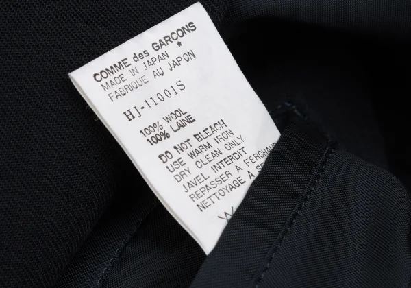 COMME des GARCONS HOMME Knit Collar Switching Jacket K-166416_016