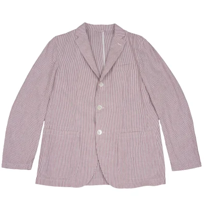 Papas+ Cotton Linen Seersucker Jacket