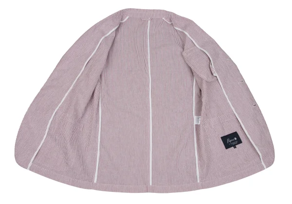 Papas+ Cotton Linen Seersucker Jacket K-166419_013