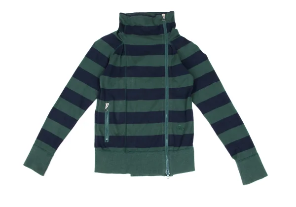 Vivienne Westwood Red Label Orb Embroidery Cotton Striped Zip Jacket K-166420_002