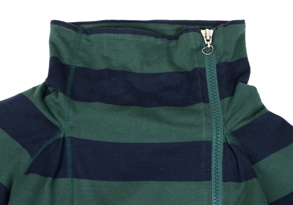 Vivienne Westwood Red Label Orb Embroidery Cotton Striped Zip Jacket K-166420_004