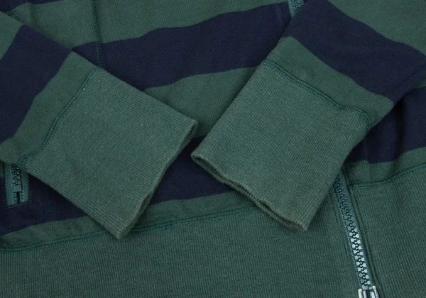 Vivienne Westwood Red Label Orb Embroidery Cotton Striped Zip Jacket K-166420_006