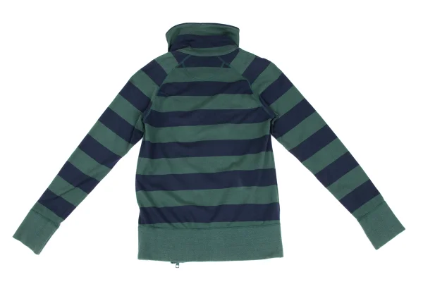 Vivienne Westwood Red Label Orb Embroidery Cotton Striped Zip Jacket K-166420_014