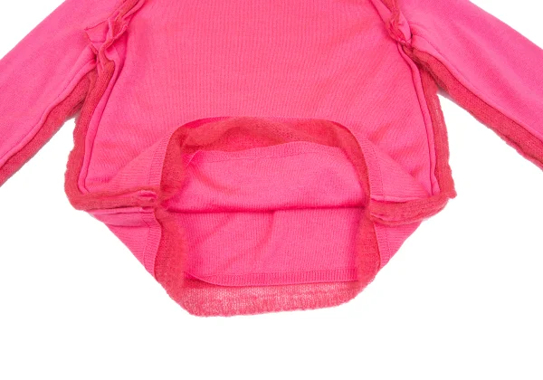 COMME des GARCONS Multi-material Outseam Switching Knit Sweater K-166422_011