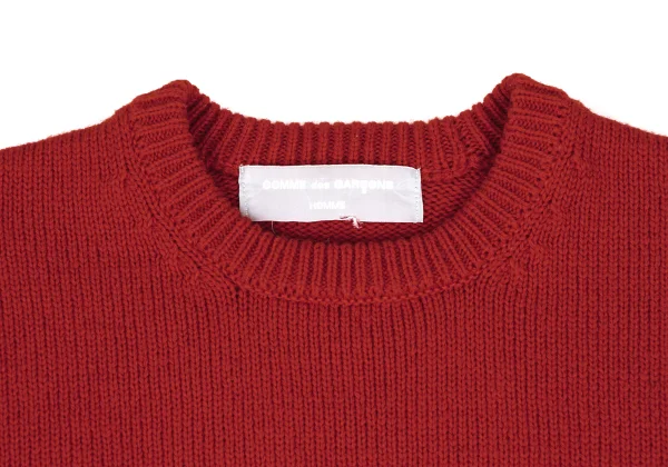 COMME des GARCONS HOMME Wool Knit Sweater K-166423_002