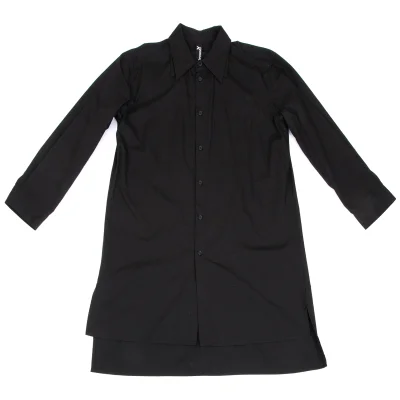 Ground Y Double Collar Cotton Long Shirt