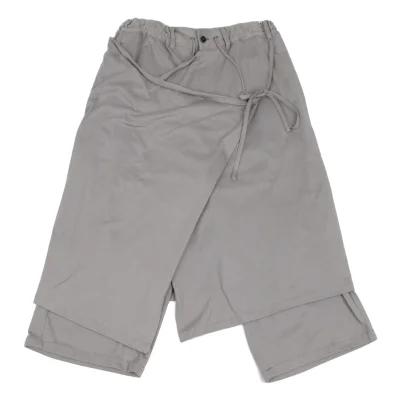 Ground Y Cotton Jersey Wrap Pants