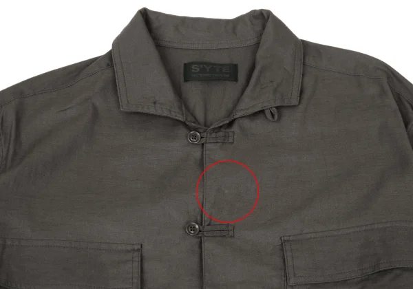 S'YTE Cotton China Button Shirt K-166429_002