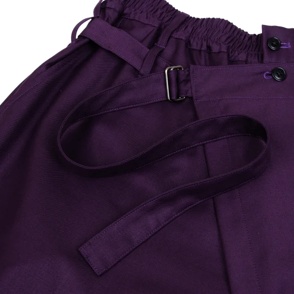 サイトS'YTE ポリレーヨンラップパンツ 紫3 K-166431_004