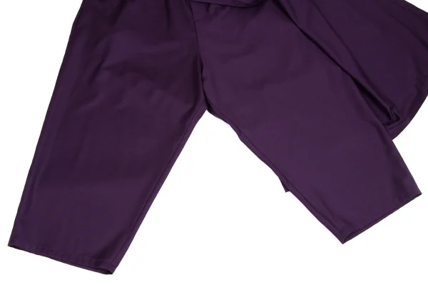 サイトS'YTE ポリレーヨンラップパンツ 紫3 K-166431_008